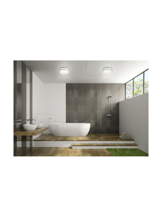 Helestra Deckenleuchte Badezimmer 29cm LED