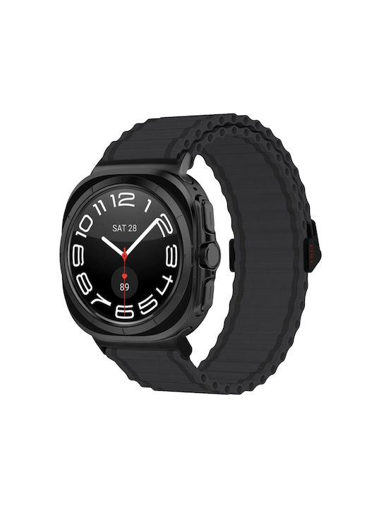 Samsung Galaxy Watch Ultra 2025 47mm Kalebol Кайшка Nylon Черна