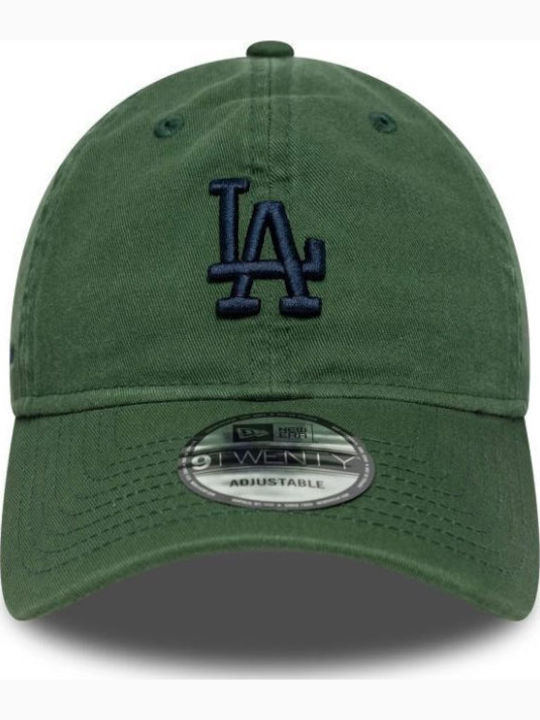 New Era 9twenty La Dodgers Mlb Washed Script Тъмнозелена Шапка