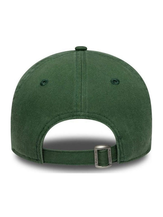 New Era 9twenty La Dodgers Mlb Washed Script Dark Green Cap