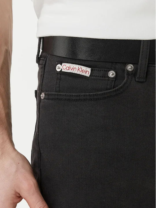 Herren Shorts Denim Schwarz