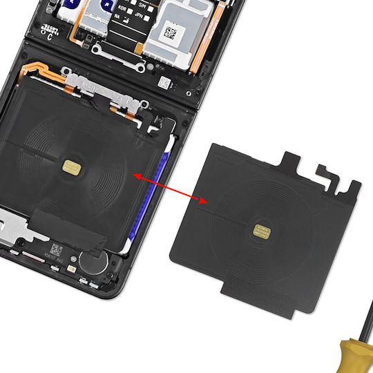 Samsung Original Samsung Nfc Cablu Flex Galaxy Z Flip7 Negru