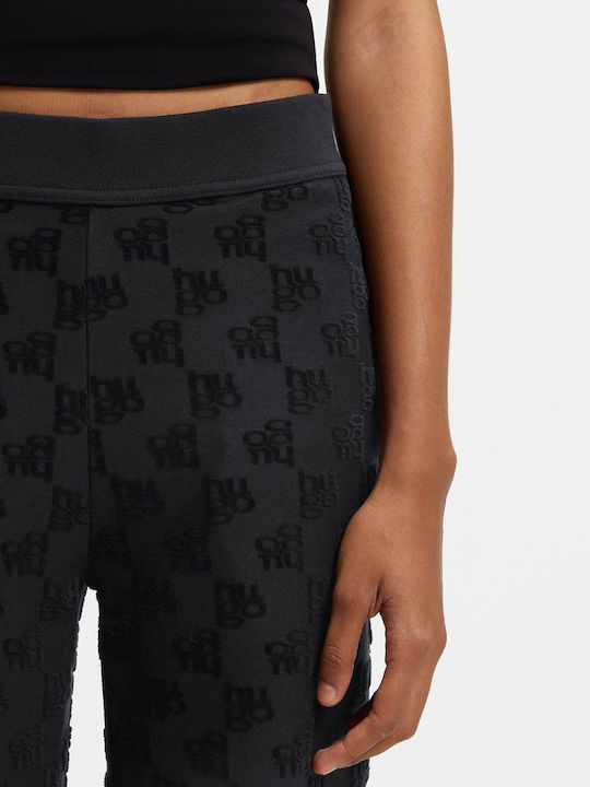 Hugo Set Pijamale Dama De Iarnă Negru
