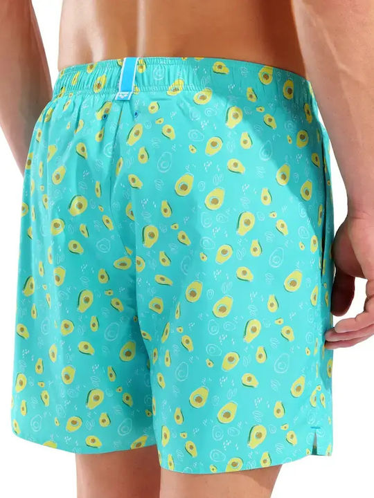 Beach Men's Swimwear Shorts Green