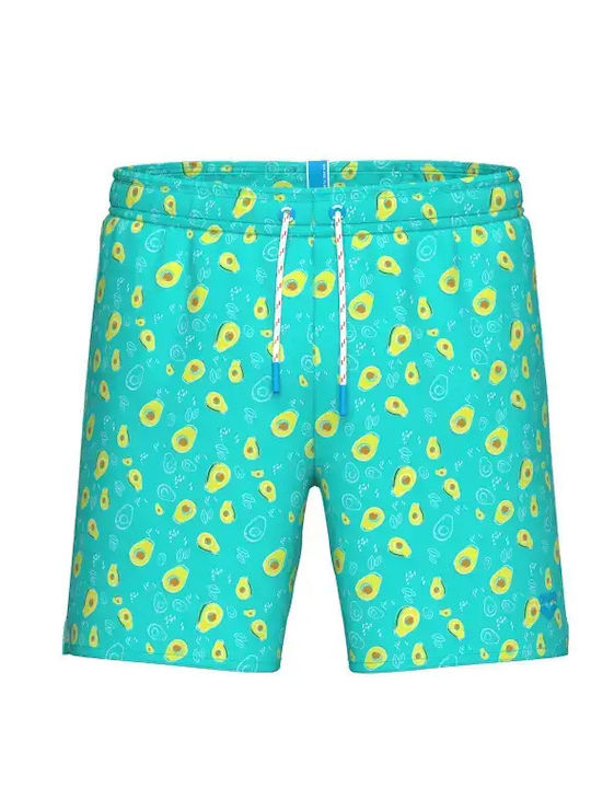 Beach Men's Swimwear Shorts Green