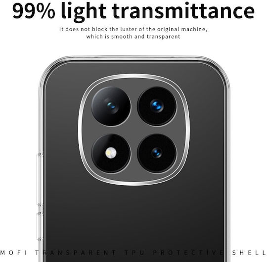 Mofi Ultra-thin Θήκη Σιλικόνης Transparent Xiaomi Redmi Note 15 Pro Plus 5g/poco M8 Pro 5g