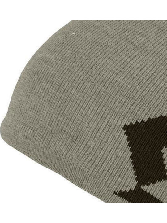 Beanie Unisex Knitted Beanie in Gray Colour