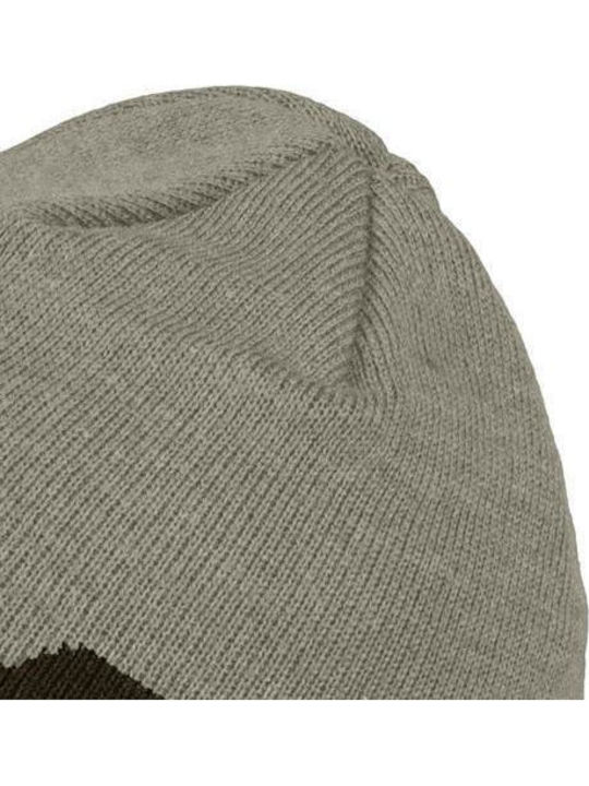 Beanie Unisex Knitted Beanie in Gray Colour