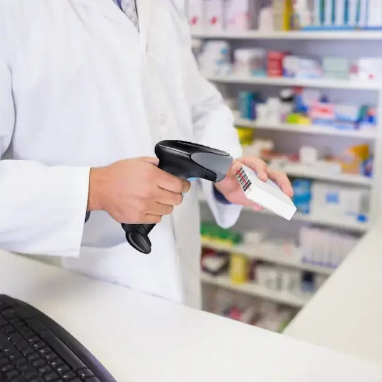 Zenwire Handheld-Scanner Verkabelt mit Lesbarkeit 1D Barcodes