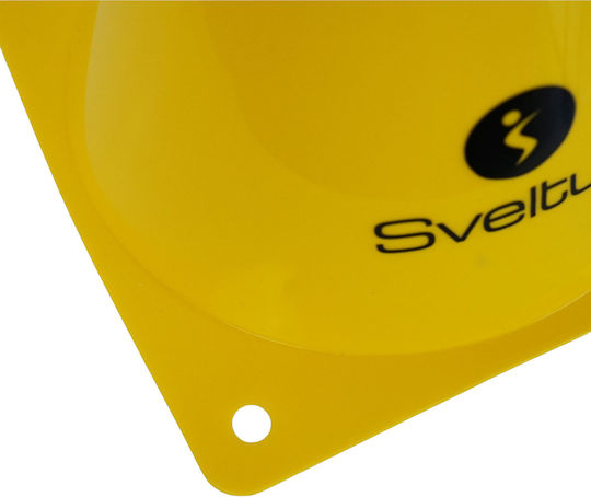 Sveltus Set 4 Gelbe Kegel