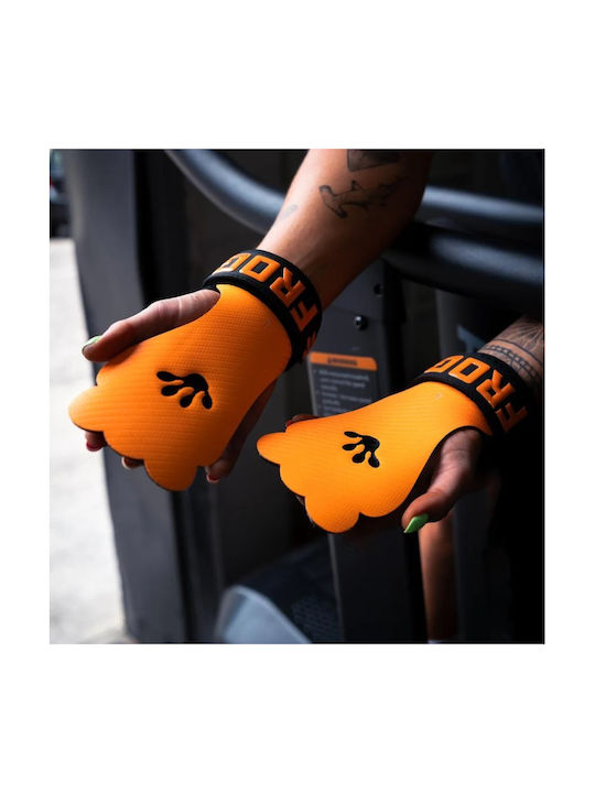 Frog Grips Men's Gym Grips Orange