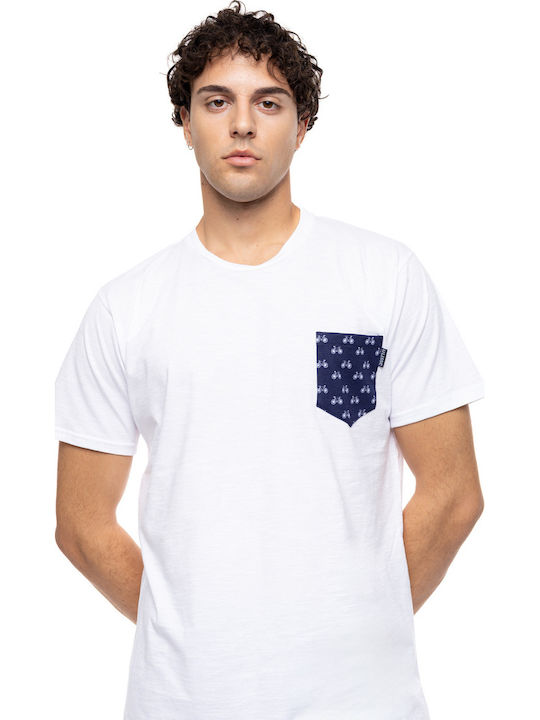 Ulisse Καλοκαιρινή Ανδρική Πιτζάμα White