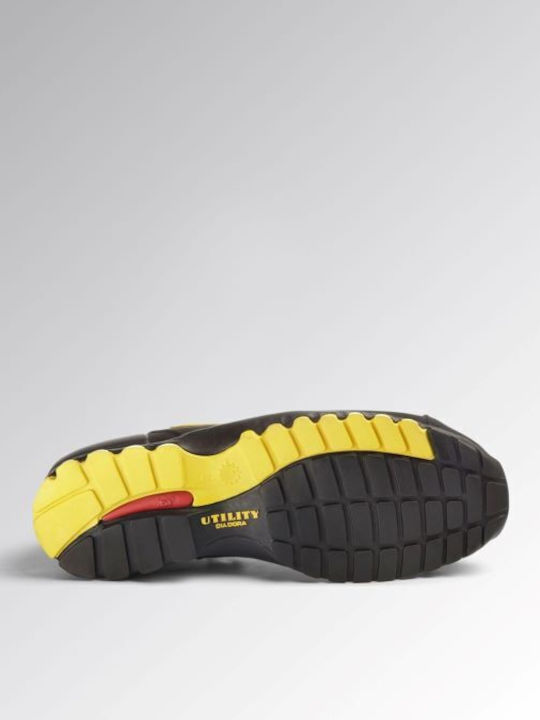 Utility Diadora Waterproof Safety Low Shoe Black Beat Da2 Low S3s Fo Hro Sr En Iso 20345:2022 181168