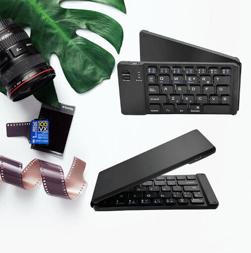 Fkey mini Ασύρματο Bluetooth Πληκτρολόγιο Αγγλικό US