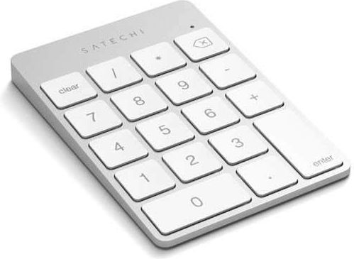 Satechi Slim Tastatură Numerică Wireless Bluetooth Argintie