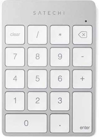 Satechi Slim Tastatură Numerică Wireless Bluetooth Argintie