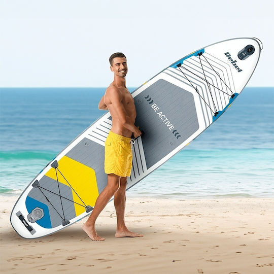 Rebel Active Φουσκωτή Σανίδα SUP με Μήκος 3.35m Λευκή