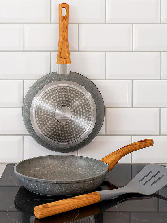 Bakaji Aluminum Pans Set with Non-stick Coating 2 Pieces