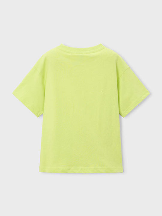 Kids Short-Sleeved Green Top