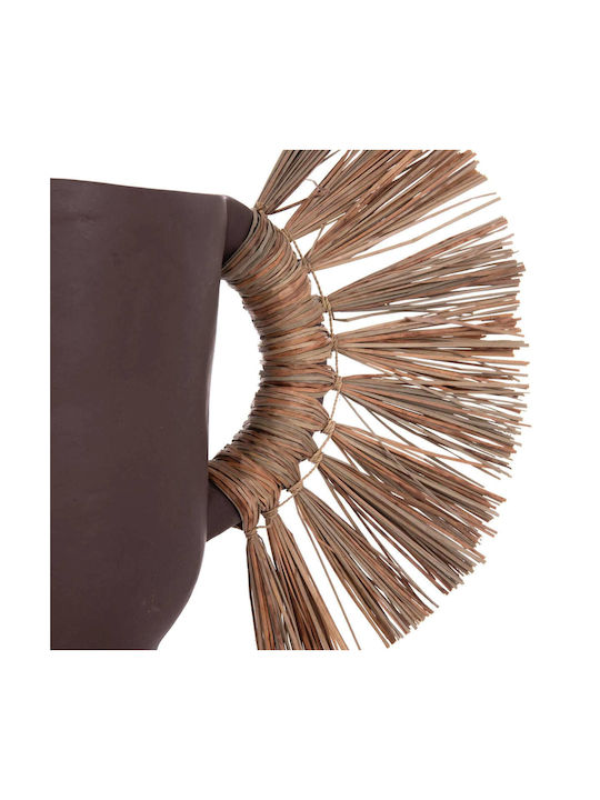 Freebox Decorative Vase Brown 55x19x34cm