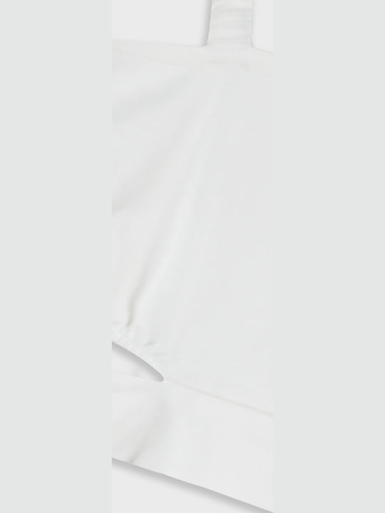 Energiers Kids Sleeveless Blouse Ecru
