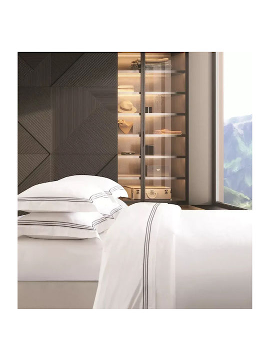 Makis Tselios Home Sheet Sets King Size 270x290cm. Aspen D.grey 4pcs