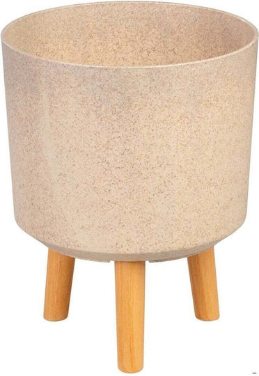 SGTT Kunststoff-Blumentopf Beiges 26x26cm
