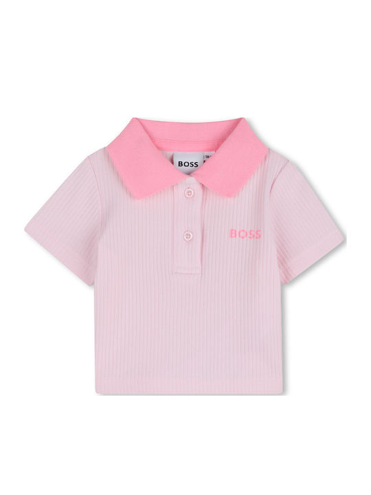 Kids Summer Set with Shorts 2 Pieces Pink