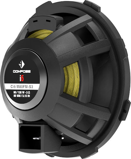 Helix Ci5 Set Car Speakers 3.15" with 90W RMS Midrange