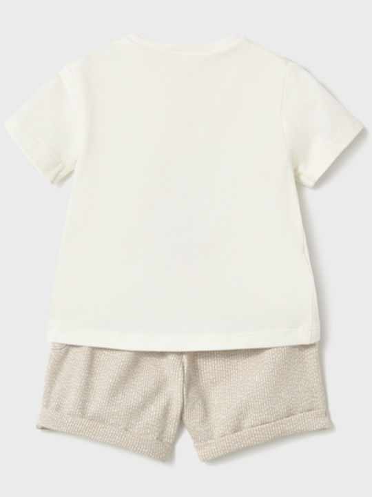 Kids Clothing Set with Shorts Summer 4 Pieces Terecota