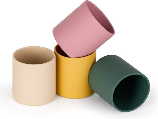 Petite & Mars Pahărel Copii din Silicon Galben 360ml pentru 6m+