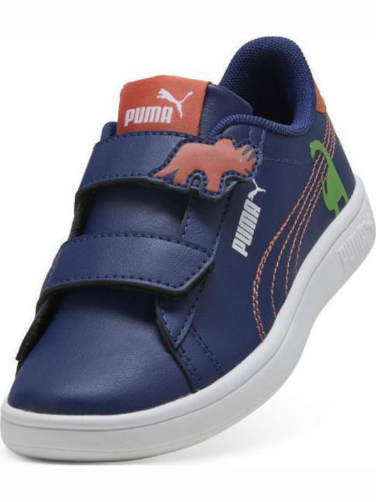 Smash 3.0 Adidași Copii cu Închidere Hoop & Loop Albaștri