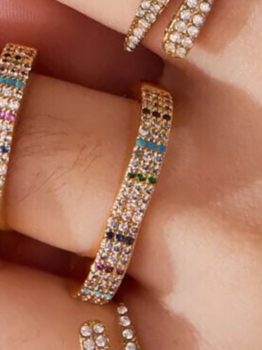 Women's Gold Plated Steel Ring Women's Gold Plated Steel Ring
