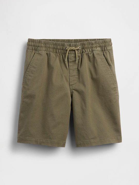 Kids Fabric Shorts/Bermuda Mesculen Green