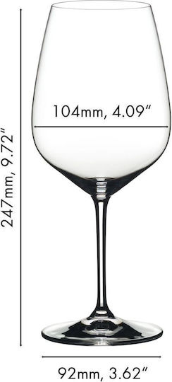 Riedel Комплект Чаши За Червено Вино Стъклени 800мл 2 Бр