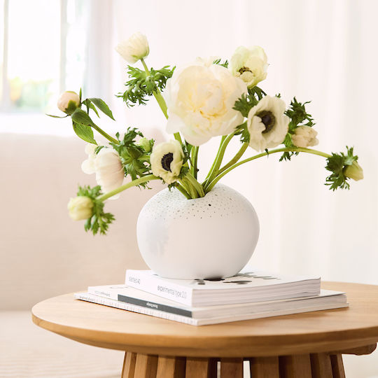 Raeder Porcelain Vase White Y12cm