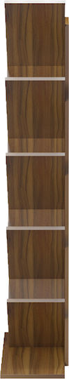 Bibliotecă Fyllo Nuc 50x25x141.5cm