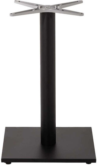 Bază Masă Aluminiu Negru Mat 46x46x72cm