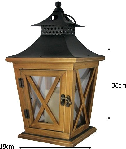 SGTT Διακοσμητικό Φωτιστικό LED Θερμό Λευκό 3000K Flame Light 19x19x36εκ.