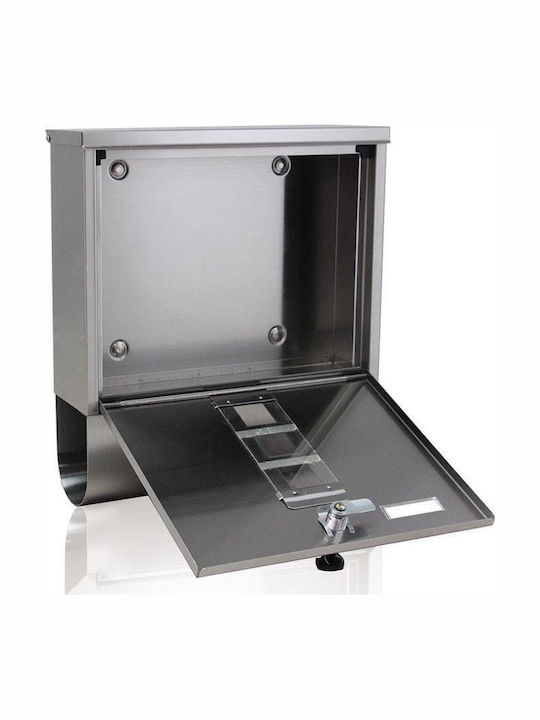 SGTT Cutie Poștală Pentru Exterior Din Inox Culoare Gri 34x31x10cm
