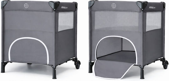 Playpen 2 Levels With Mattress Gray 210x210cm