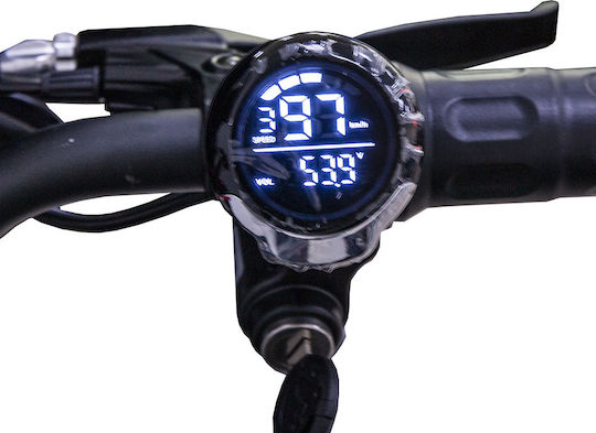 Dual24 Electric Scooter with 97km/h Max Speed and 100km Range in Black Colour