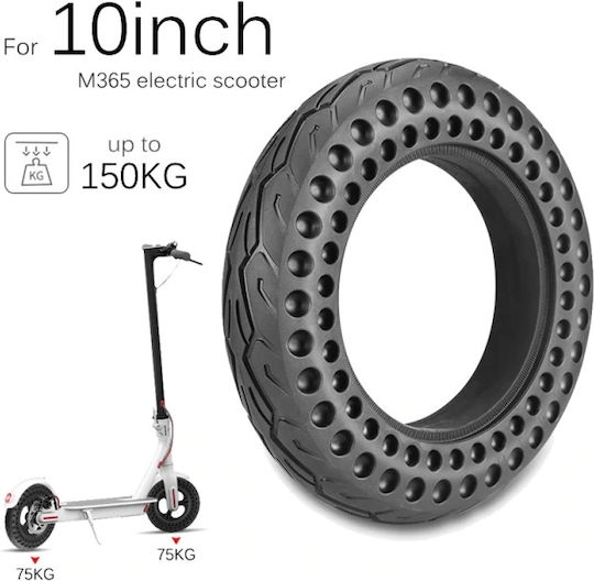 Anvelopă Solidă de 10 Inch pentru Scuter Electric