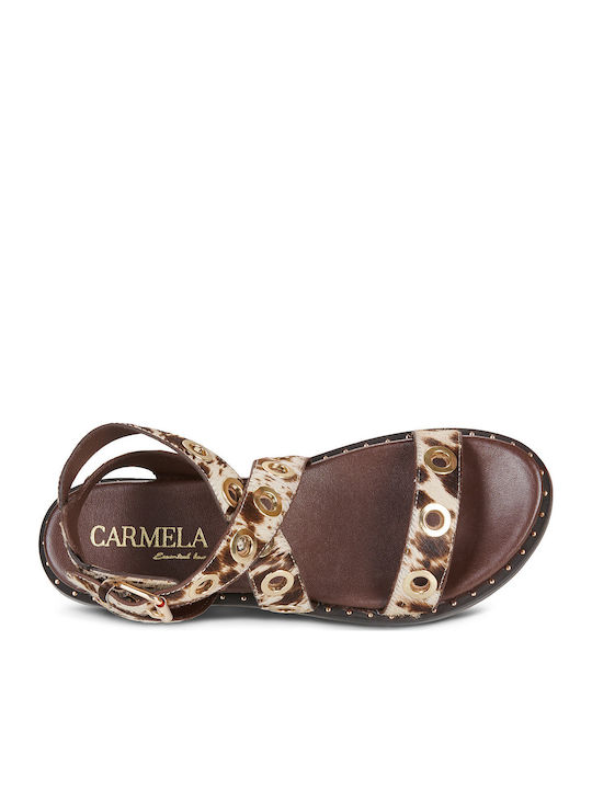 Carmela Women's Flat Sandals Brown
