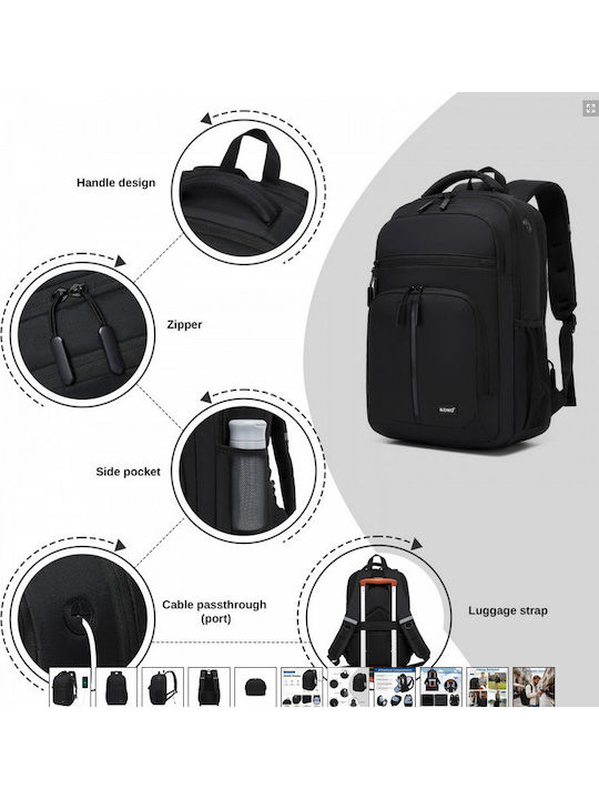 Miss Lulu Backpack Μαύρο