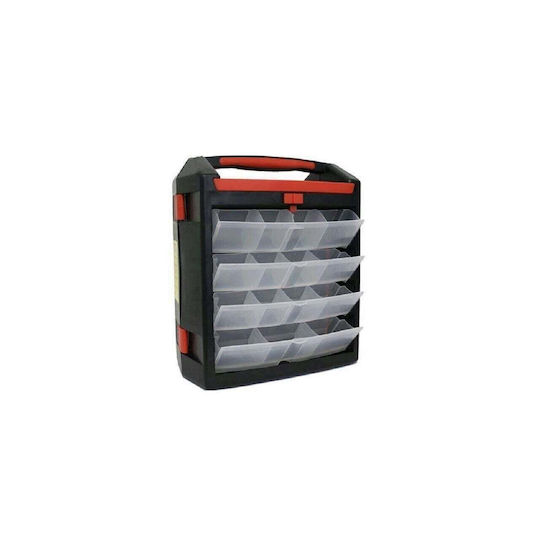 Strend Pro Ταμπακιέρα Εργαλείων 30 Θέσεων Μαύρη 38.5x35εκ.
