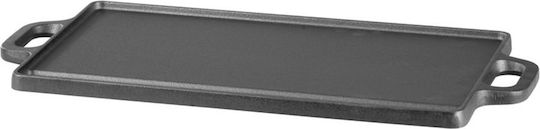 SGTT Placă De Copt Cu Suprafață Cositorită Din Fontă 50cm X 23cm X 1.5cm