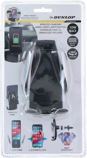 Dunlop Suport Auto Pentru Telefon Mobil Cu Cârlige Reglabile Negru