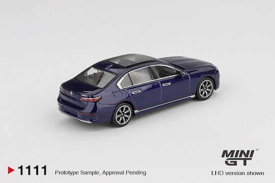 BMW I7 Xdrive60 Tanzanite Albastru Metalizat 2022 Mașină Model Scara 1:64 Mini GT MGT01111-L