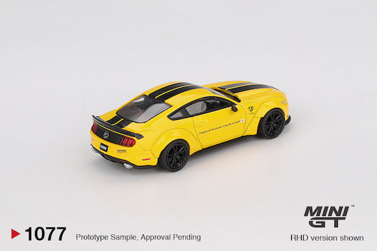 Ford Mustang Lb-Works Triple Galben 2015 Scara 1:64 Mini GT Mașină Model MGT01077-L